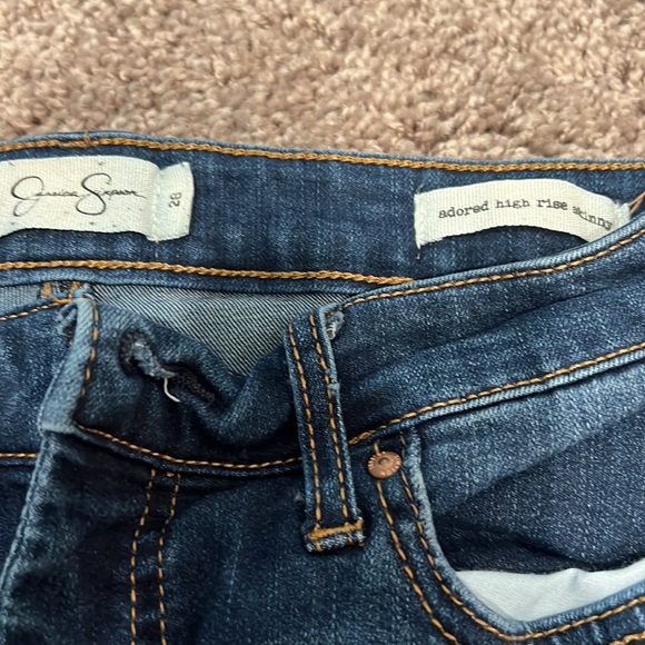 Jessica Simpson high rise skinny jeans - Picture 2 of 3